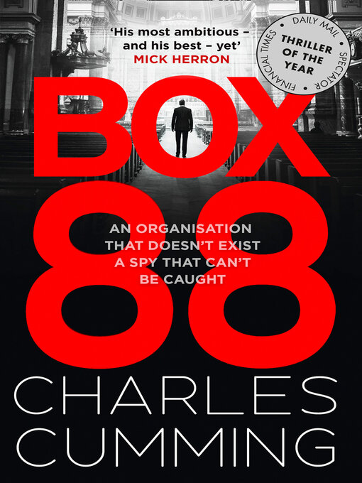 Title details for BOX 88 by Charles Cumming - Wait list